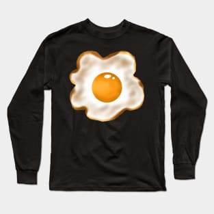 Burnt fried eggs Long Sleeve T-Shirt